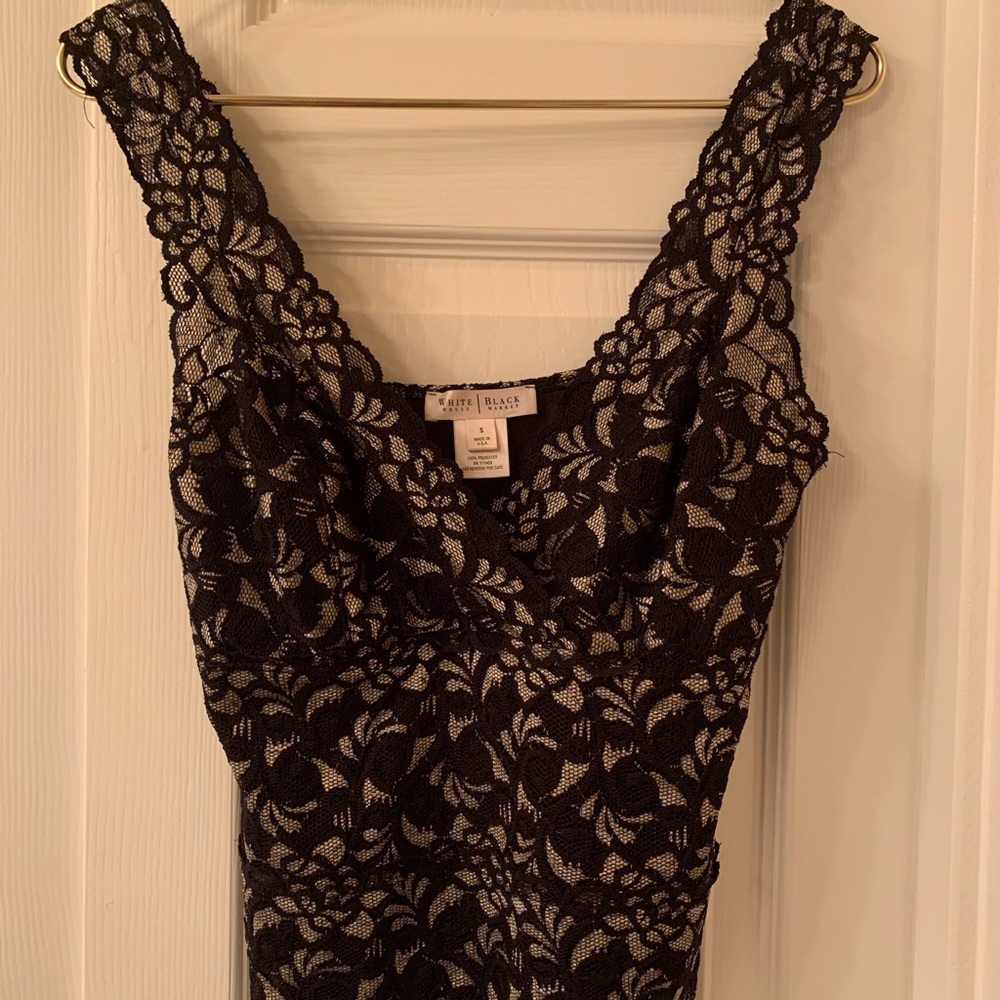 White House Black Market Lace Top
